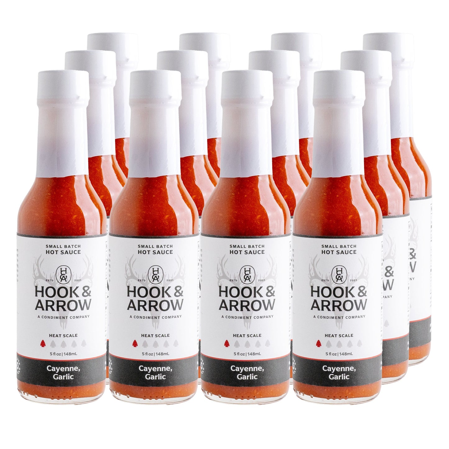 Cayenne, Garlic Hot Sauce