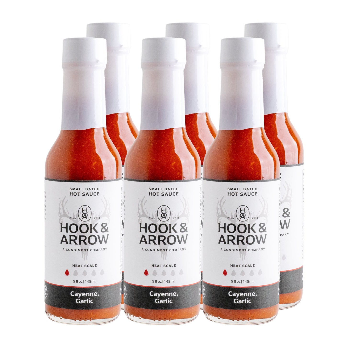 Cayenne, Garlic Hot Sauce