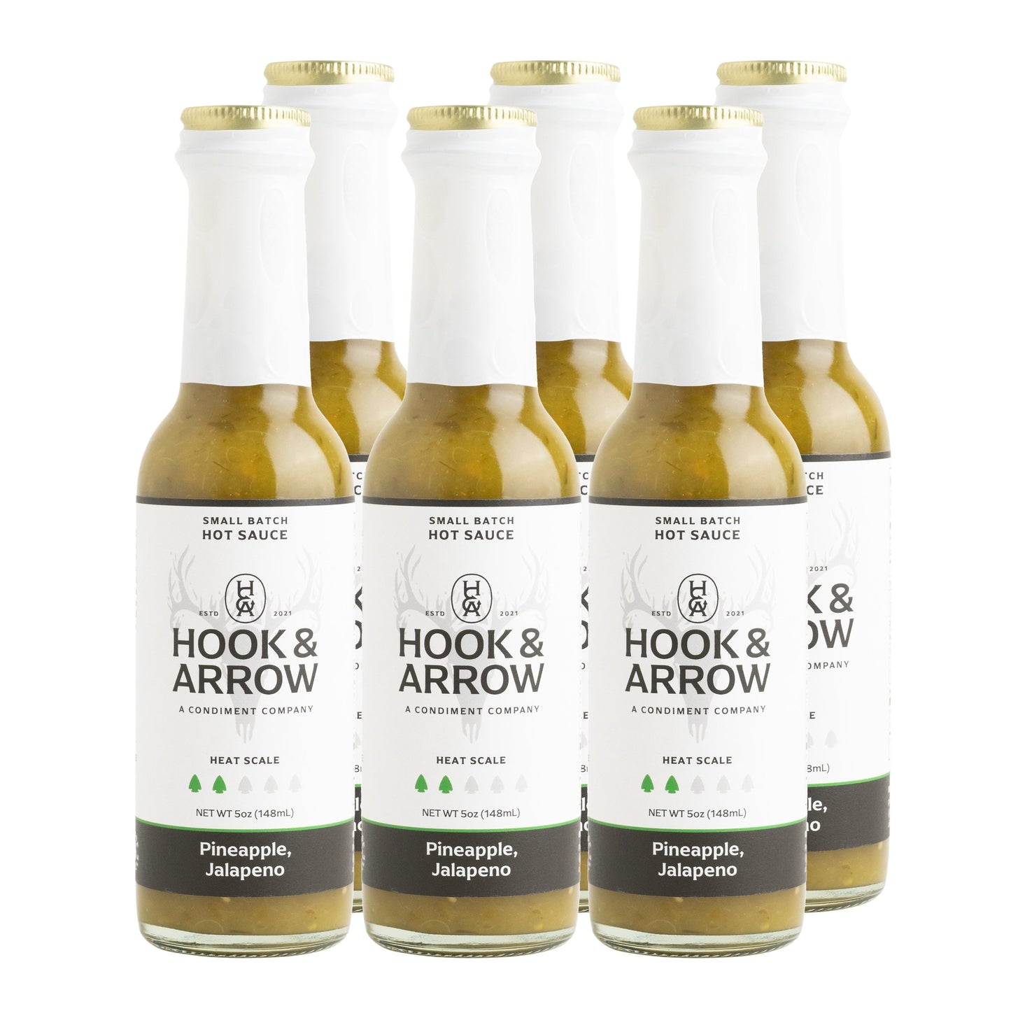 Pineapple, Jalapeno Hot Sauce