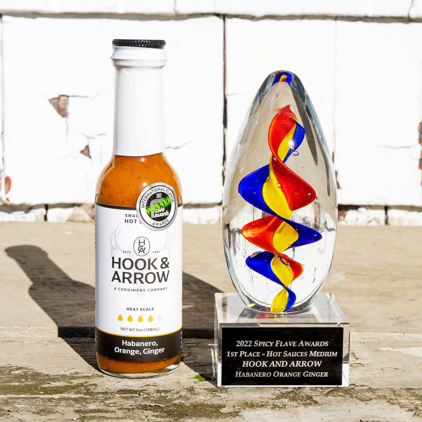 Habanero, Orange, Ginger Hot Sauce