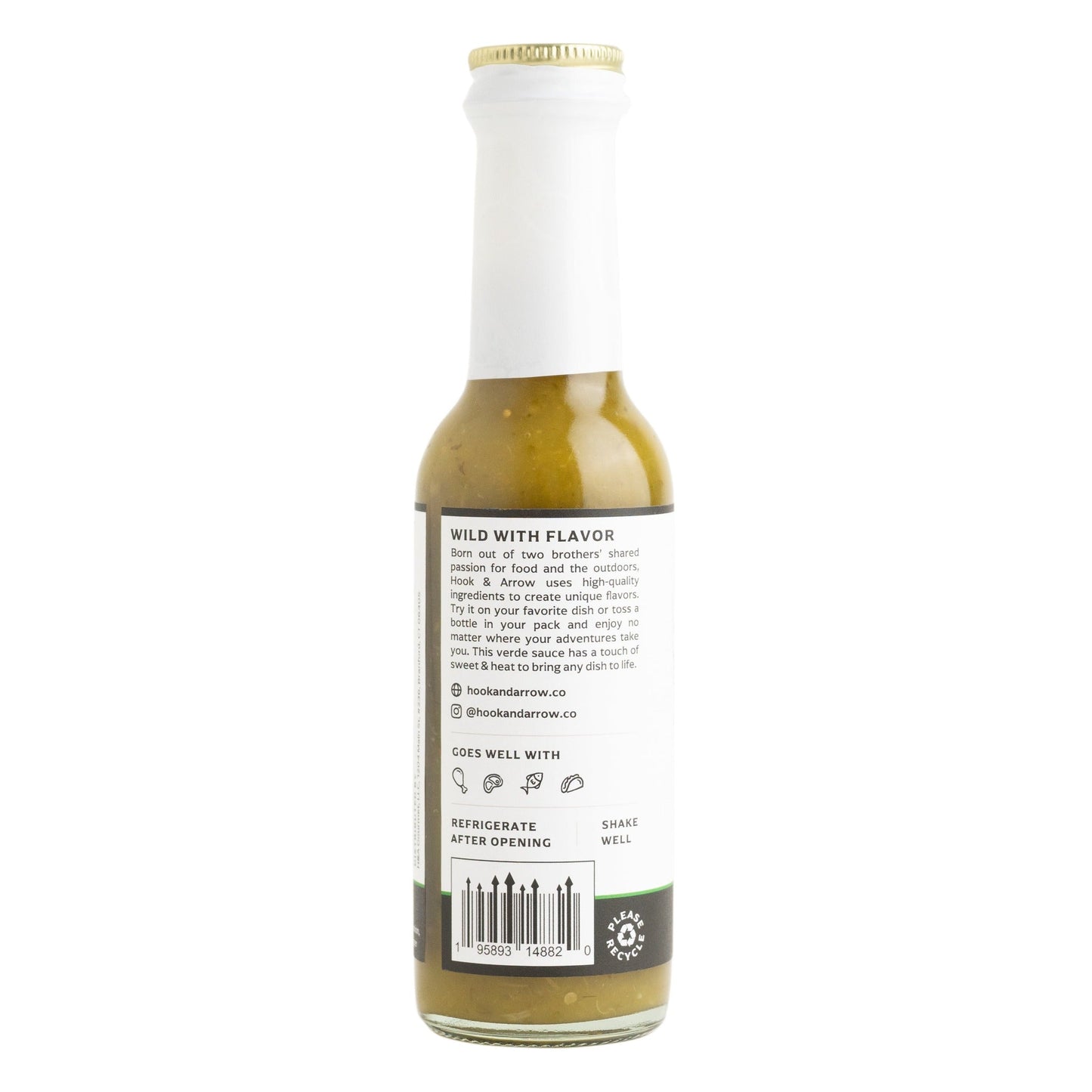 pineapple, jalapeno, hot sauce, verde sauce, green sauce, green apple, lime, fermented, spicy, pepper sauce