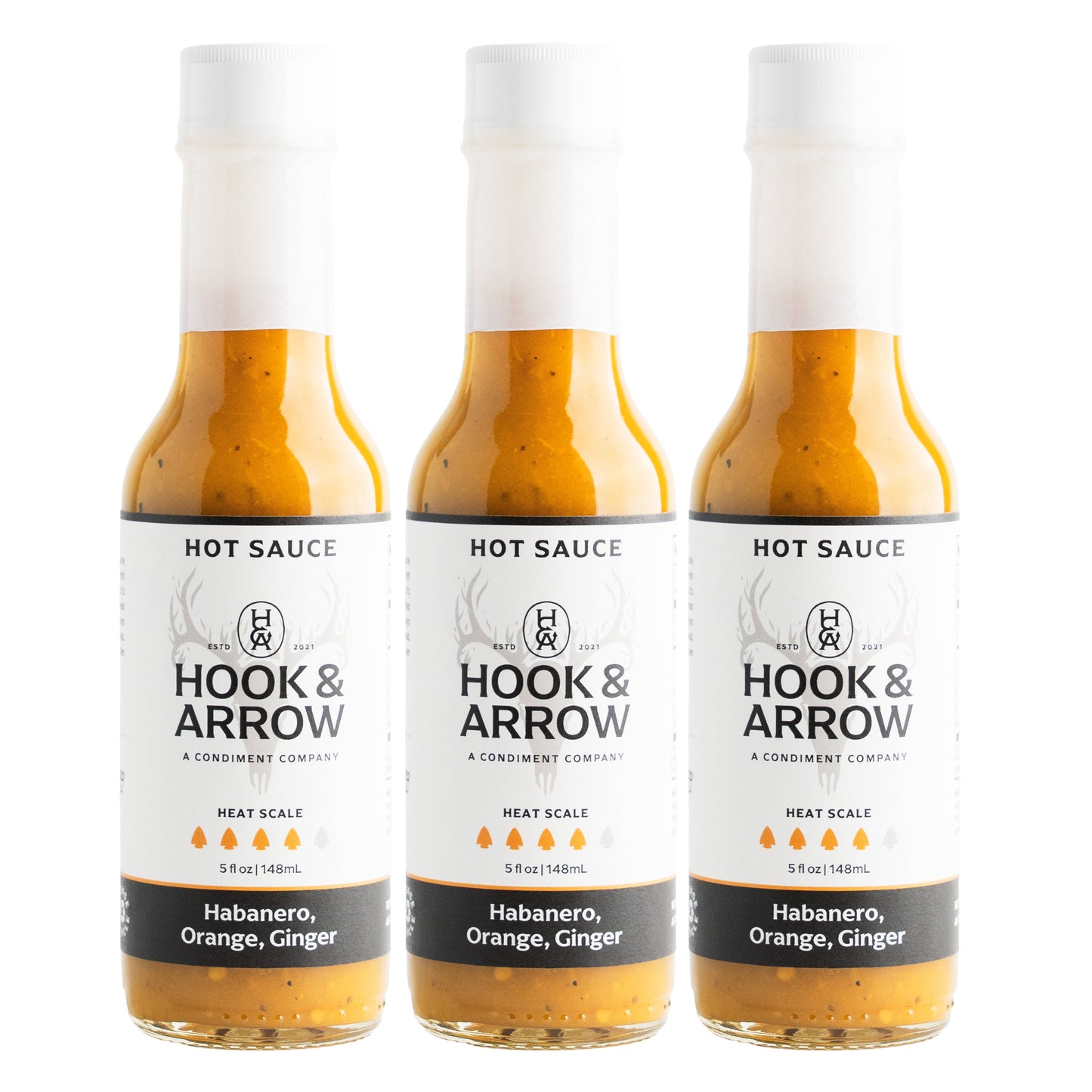 Habanero, Orange, Ginger Hot Sauce