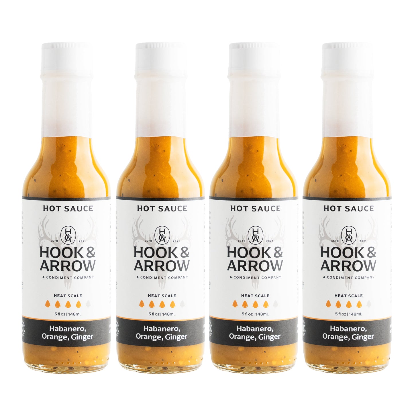 Habanero, Orange, Ginger Hot Sauce