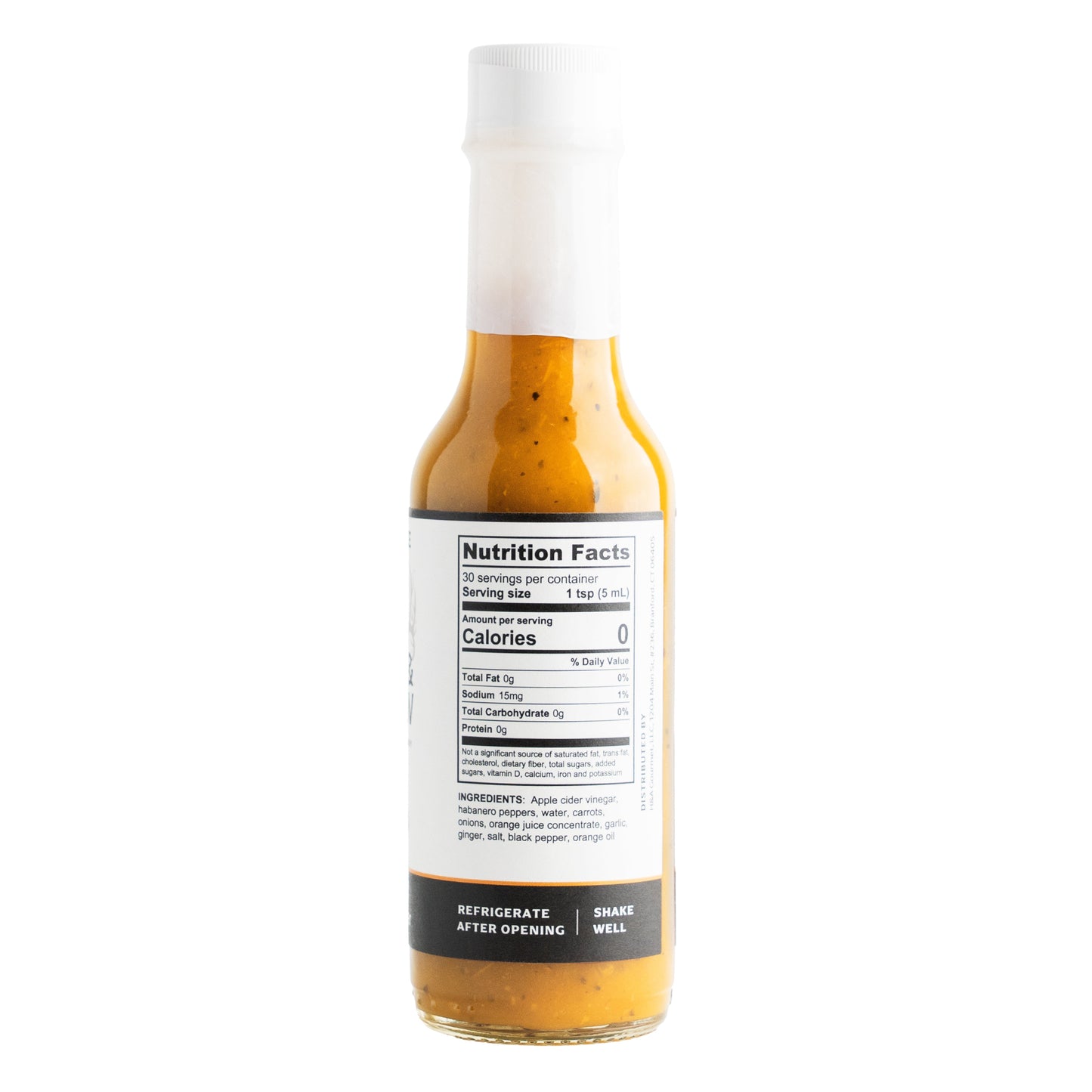 Habanero, Orange, Ginger Hot Sauce
