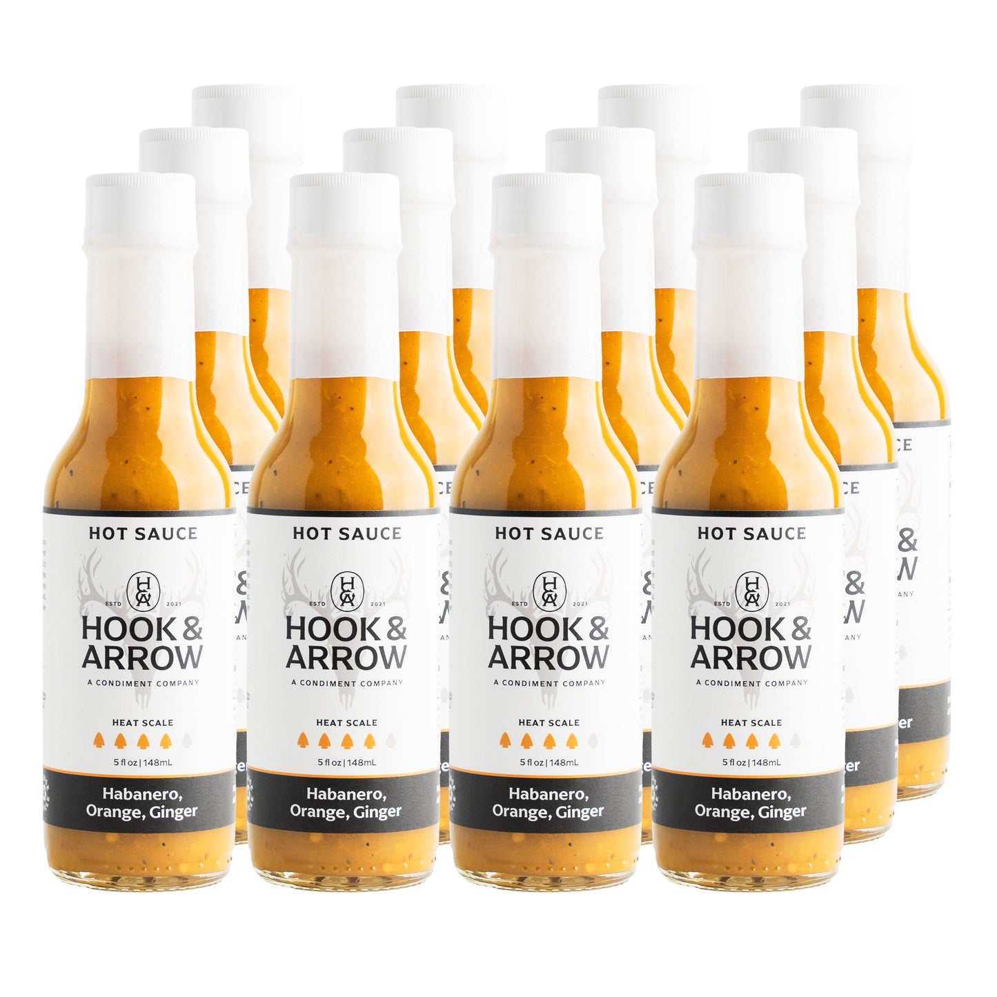 Habanero, Orange, Ginger Hot Sauce