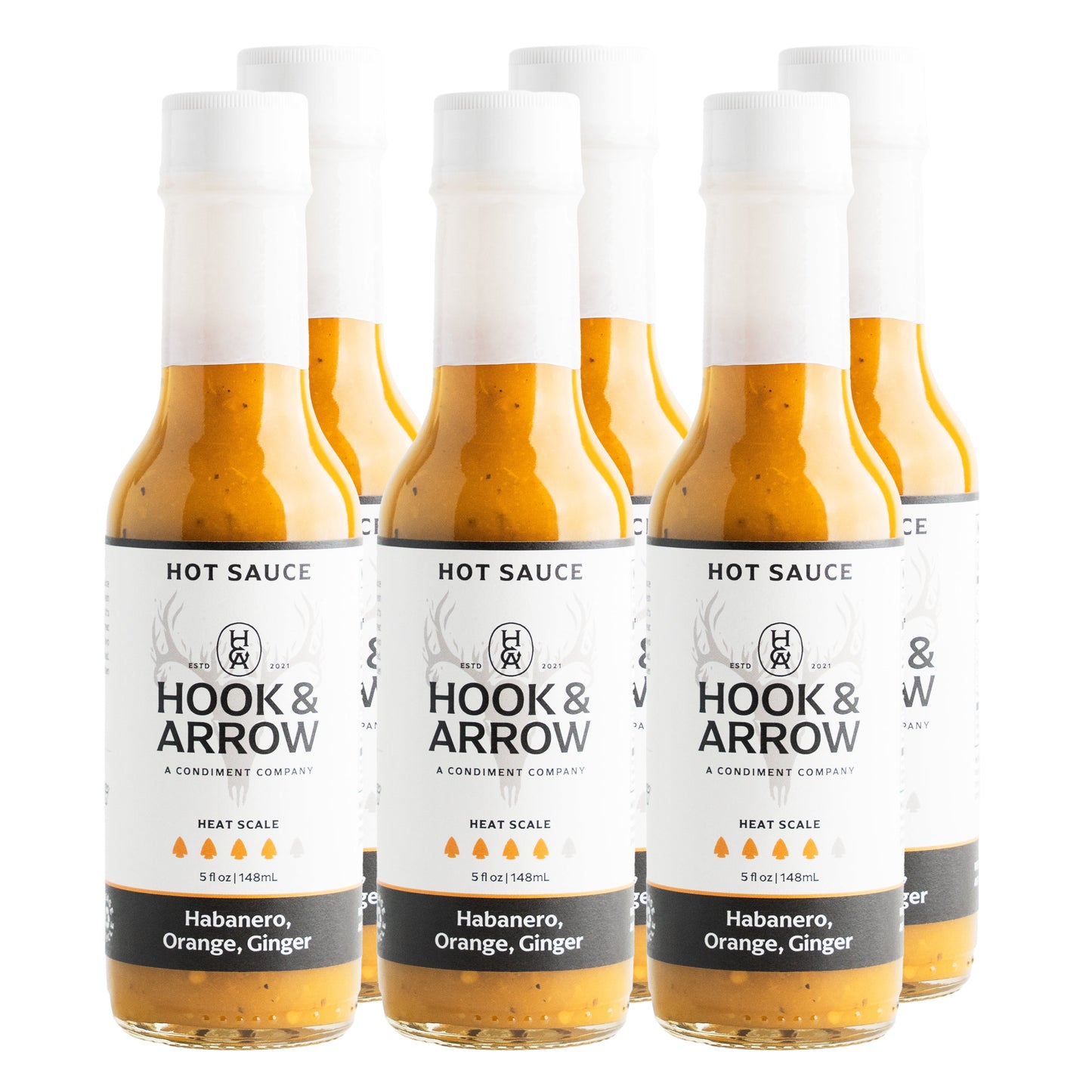 Habanero, Orange, Ginger Hot Sauce