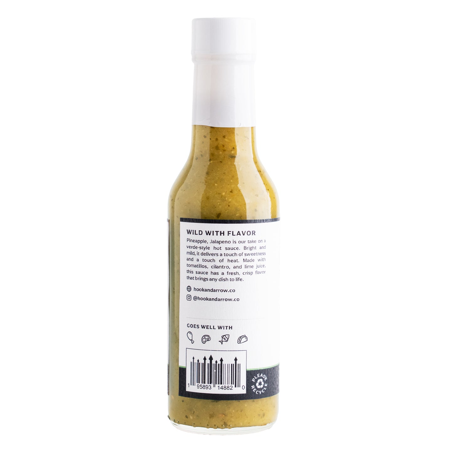 Pineapple, Jalapeno Hot Sauce