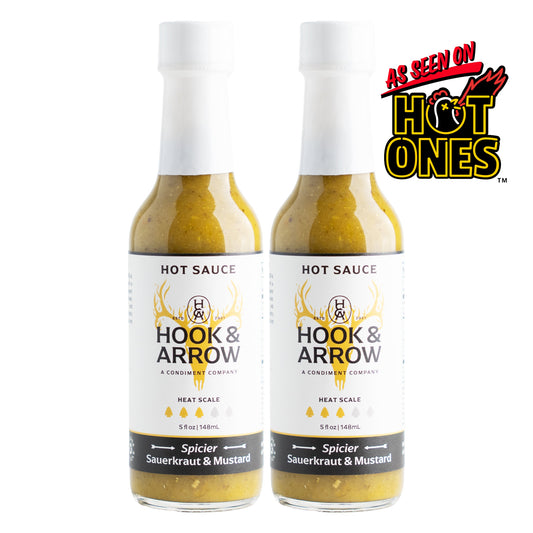 Spicier Sauerkraut & Mustard Hot Sauce