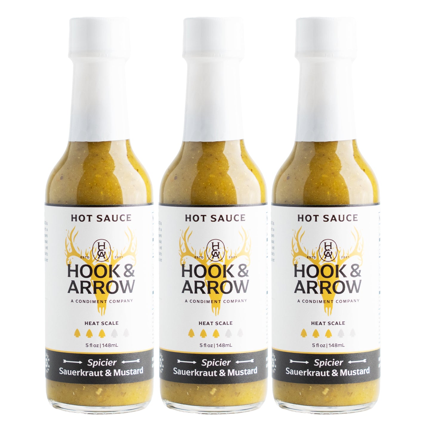 Spicier Sauerkraut & Mustard Hot Sauce