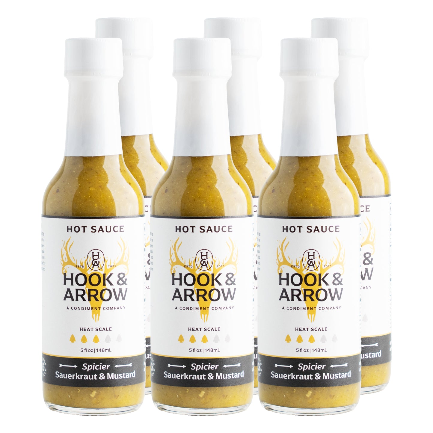 Spicier Sauerkraut & Mustard Hot Sauce