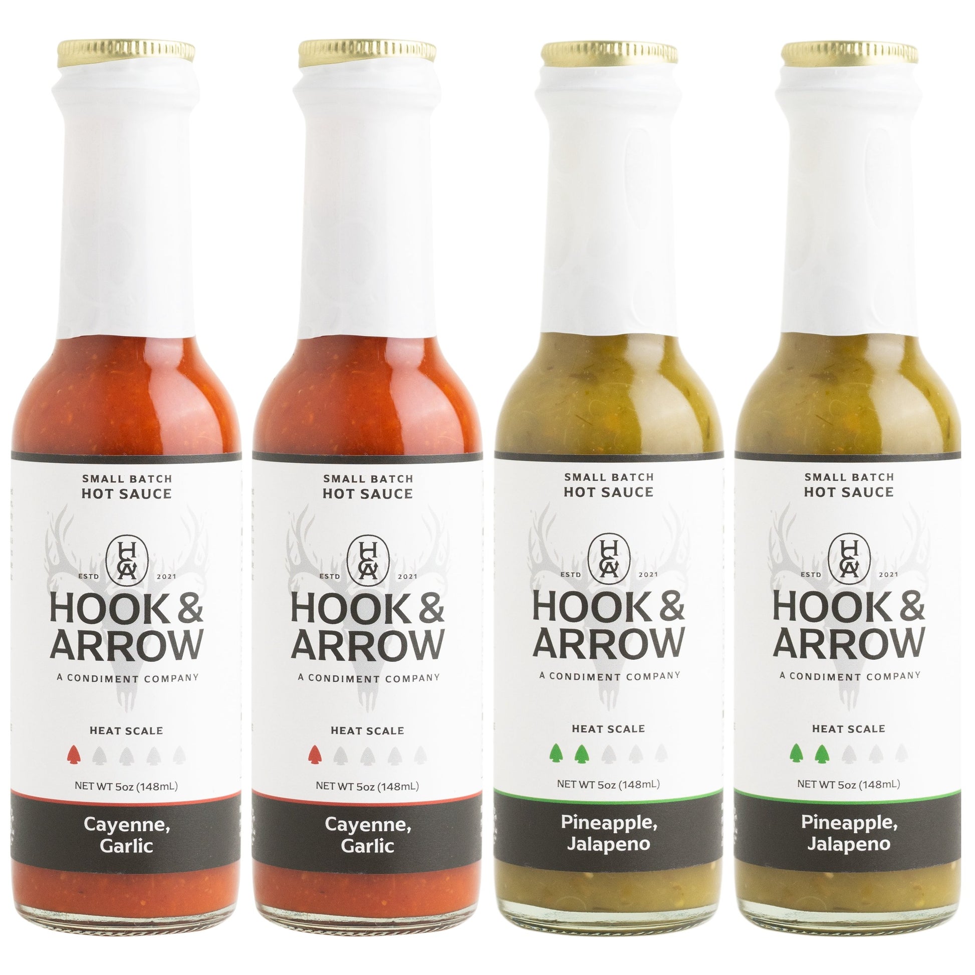 Hot Sauce 4 Pack - Mild – Hook & Arrow