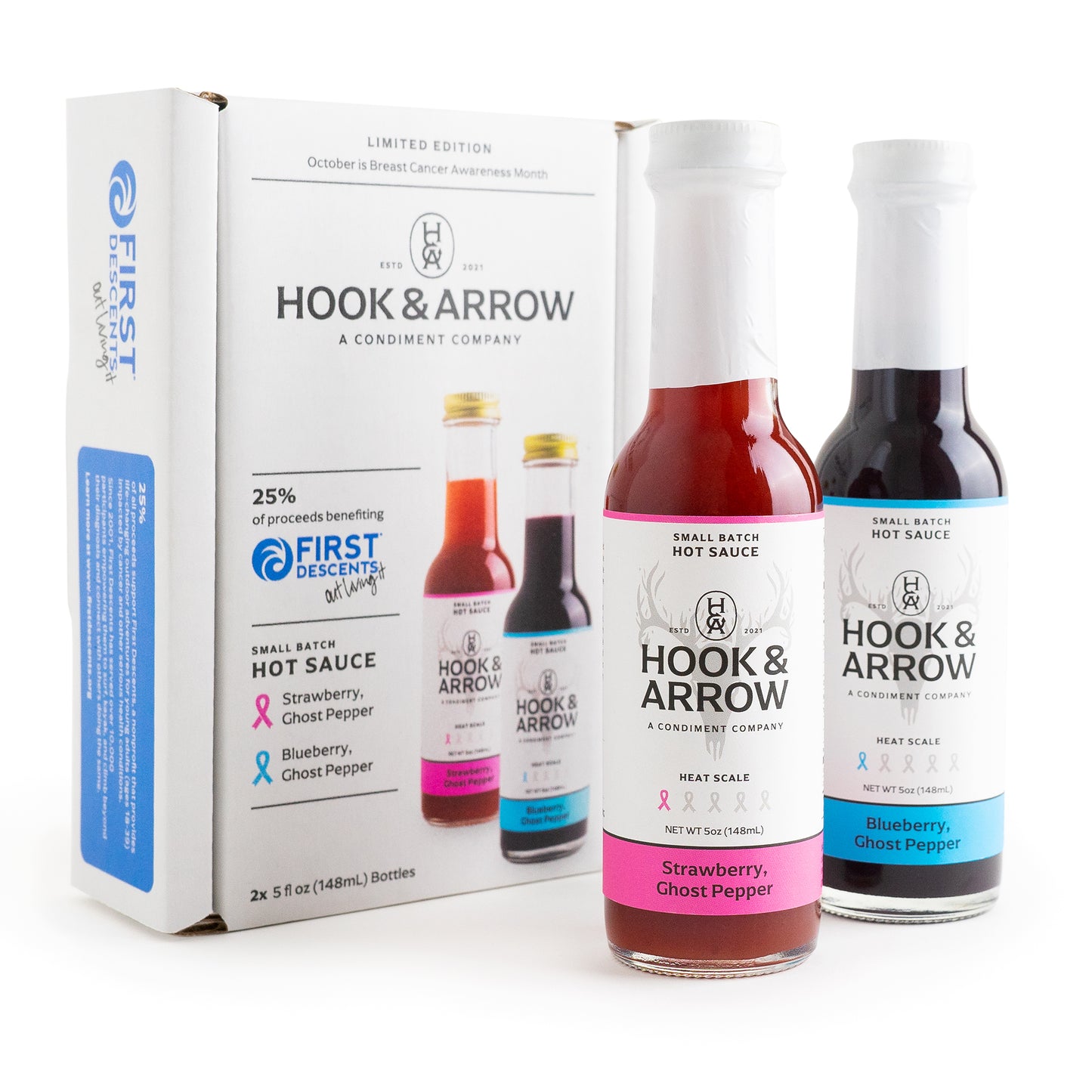 5-Bottle Hook & Arrow - Hot Sauce Bundle